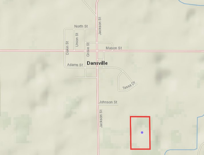 A 23-acre parcel of village-owned land southeast of Dansville was sold for $34,500 over the summer.